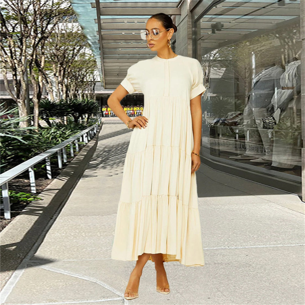 Loose And Slim French Slouchy Knitted Dress