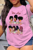 T-Shirt Hip Hop Collection Digital 3D Printed Women