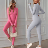 European And American Sports Fitness Tight One-piece Yoga Suit