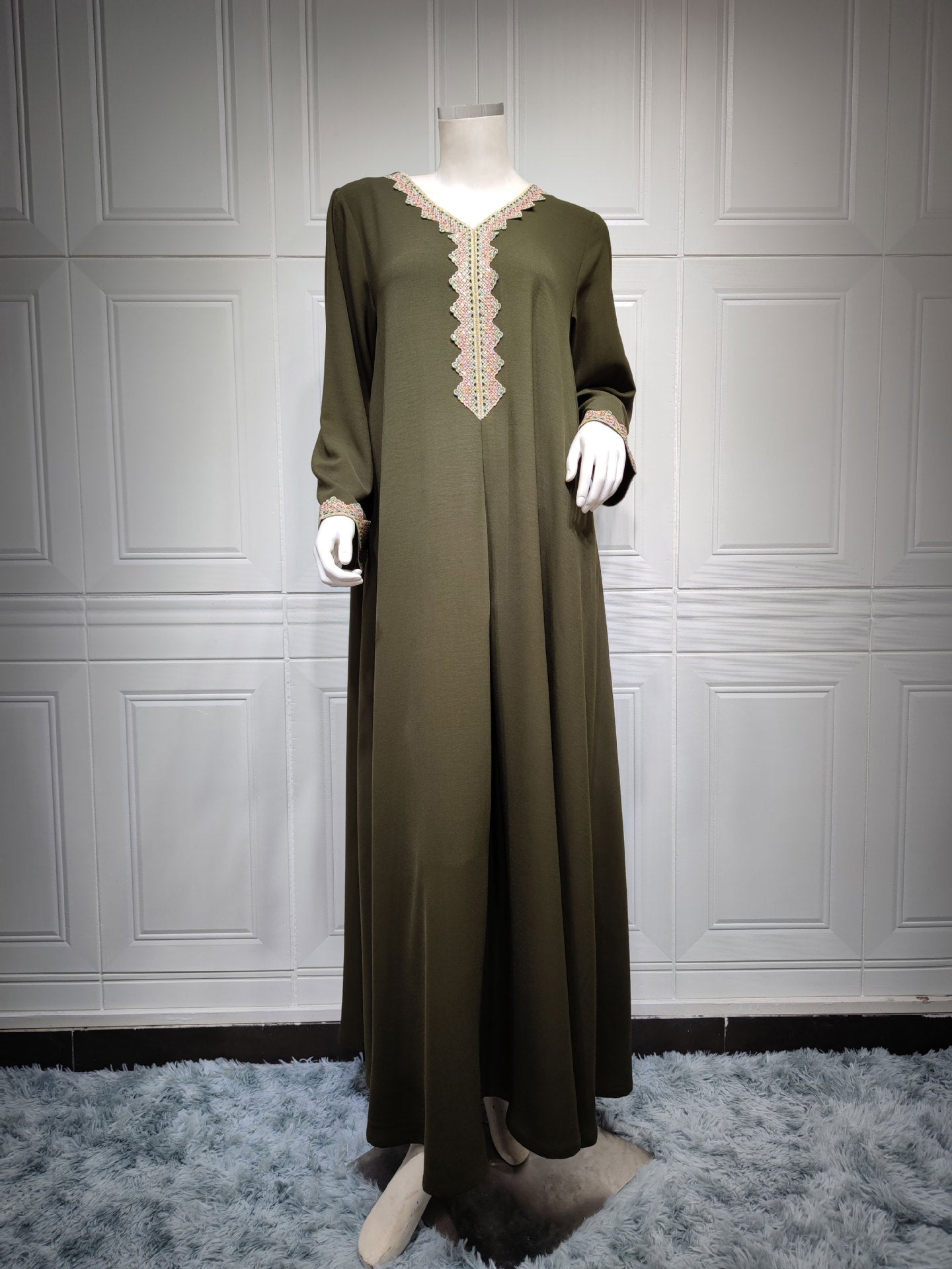 Middle East Women's Wear Swing Dress