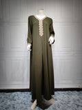 Middle East Women's Wear Swing Dress