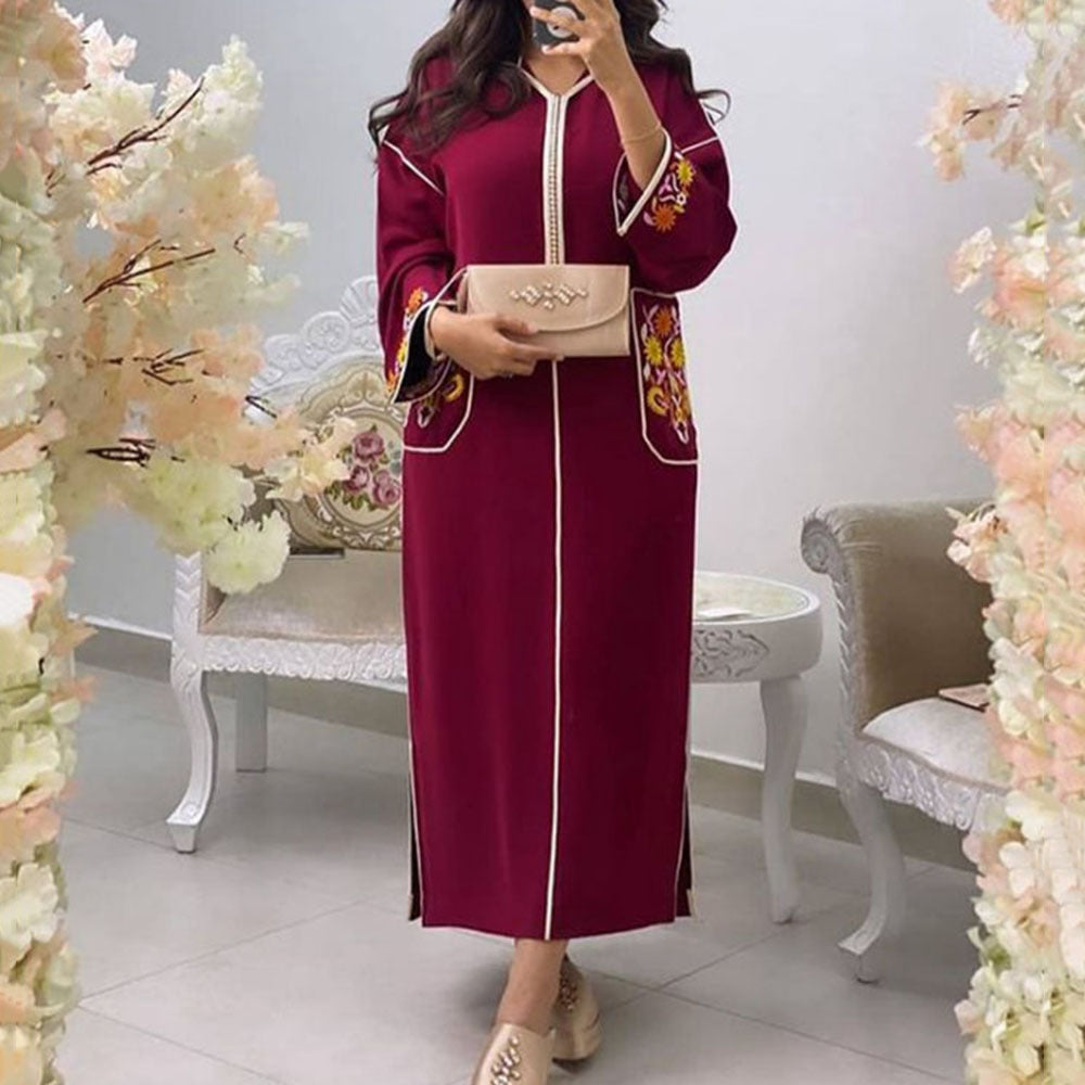 Hooded Fashion Elegant Long Dress