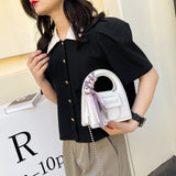 Cute Totes Simple Small PU Leather Crossbody Bags