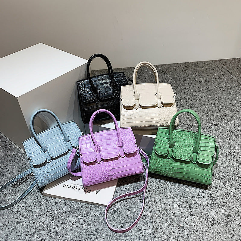 Stone Pattern Summer New Brand Trendy Small Handbags