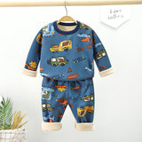 Children's velvet underwear set