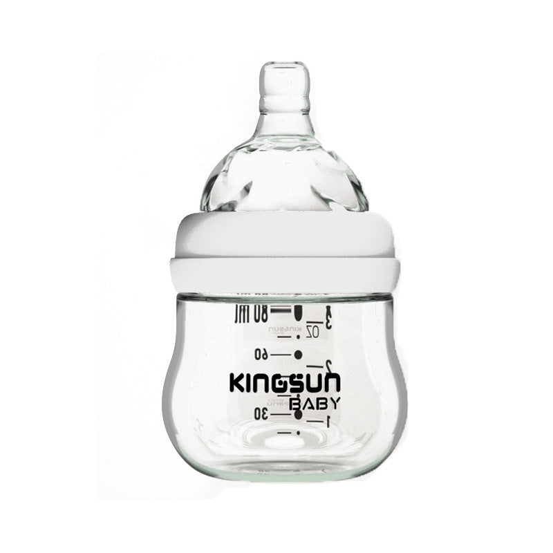Newborn glass bottle
