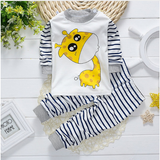 spring clothing brand cotton baby clothing baby clothing pajamas suit animal Elephant Baby Boy sports suit 2 pieces