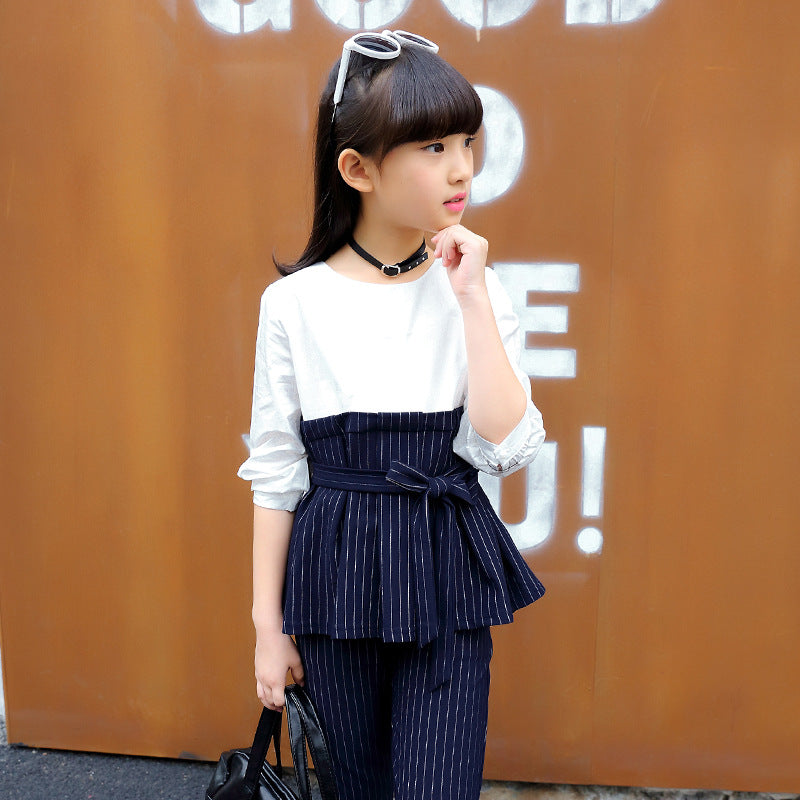 New Student Two-Piece Suit For Middle-Aged Students