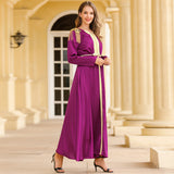 Woven Satin Dress With Beads And Tassels Epaulettes
