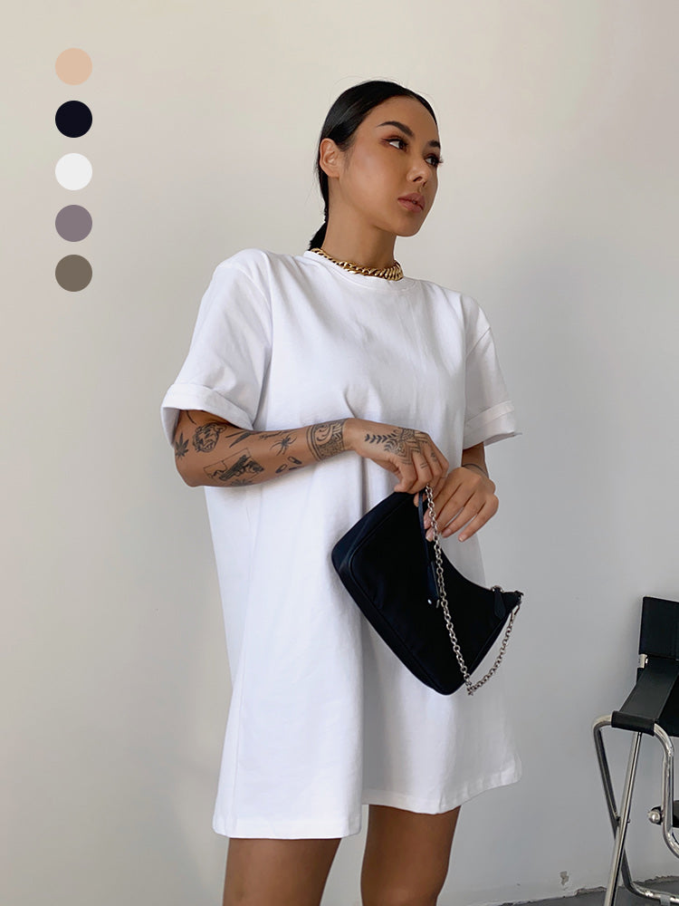 Women s Short sleeved Multicolor Loose T shirt