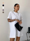 Women s Short sleeved Multicolor Loose T shirt
