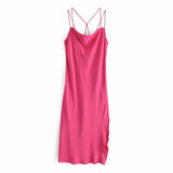 Same European And American Versatile Women\'S Summer New Underwear Style Dress