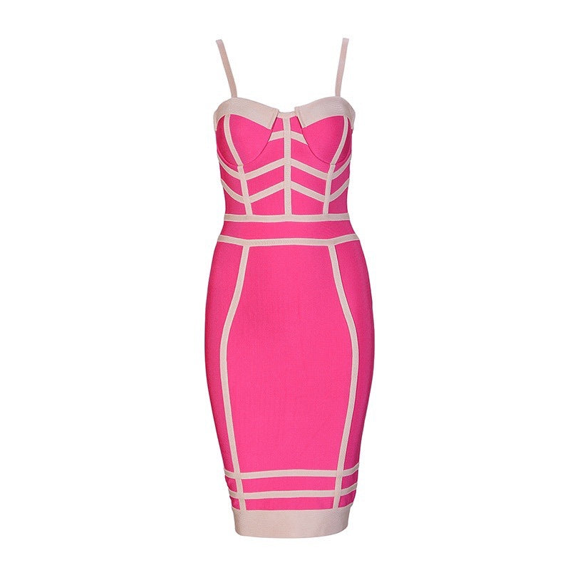 Women Bandage Dress Evening Party Summer Dresses
