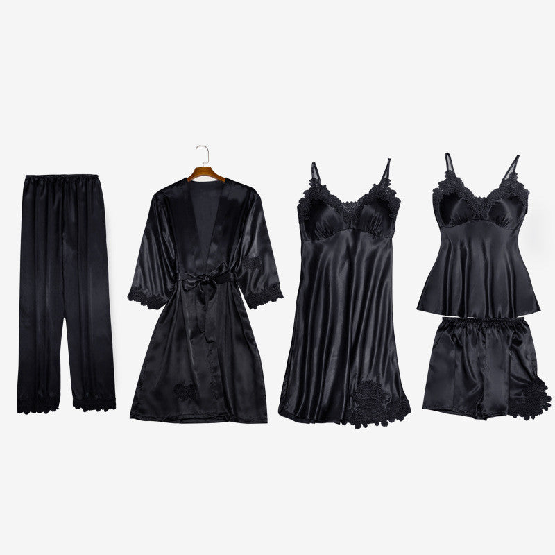 Women's suspenders nightgown