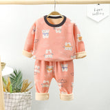 Children's velvet underwear set