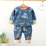 Children's velvet underwear set