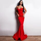Off-the-shoulder tube top evening dress