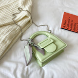 Cute Totes Simple Small PU Leather Crossbody Bags