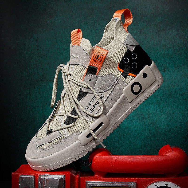 2022 Flying Woven Men's Zhongbang Casual Sneakers