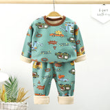 Children's velvet underwear set