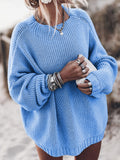 Loose plus size sweater coat