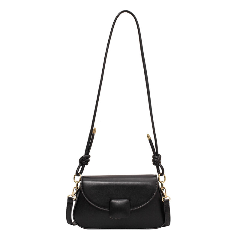 European Fashion Female Square Buckle Flap Crossbody Bags 2022