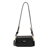 European Fashion Female Square Buckle Flap Crossbody Bags 2022