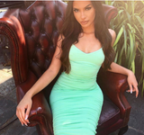 Women's lace-up dresses