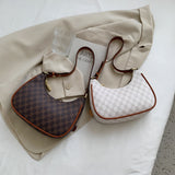 Half-Moon Retro PU Leather Small Underarm