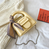 Cute Totes Simple Small PU Leather Crossbody Bags