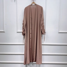Stitching Sleeved Cardigan Women's