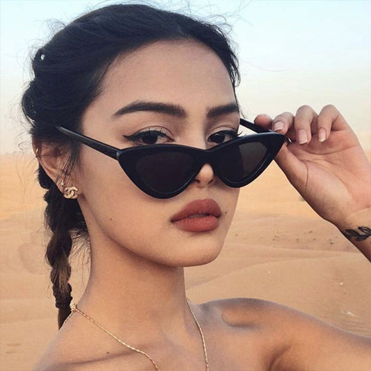 Fashion Retro Small Frame Triangle Sunglasses