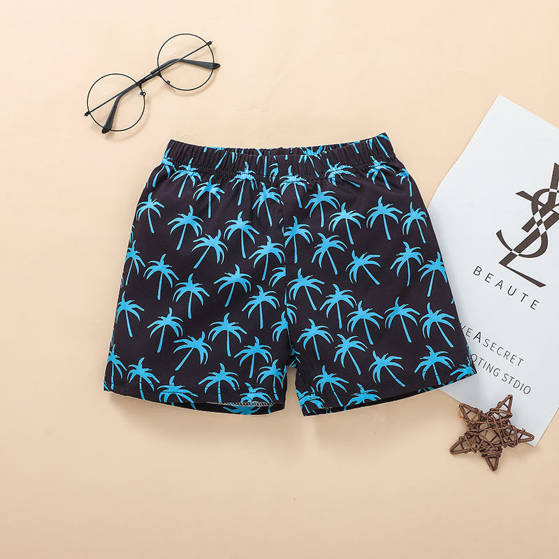 Kid Shorts Set 2022 Children's Summer Clothing Letter T-shirt Korean Two-piece For Boys