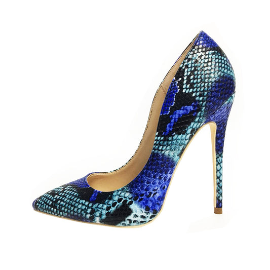 Snakeskin  Pumps Leather Shoes