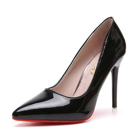 Pointed pumps high heels work shoes
