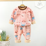 Children's velvet underwear set