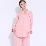cotton clothes pregnant women pajamas home