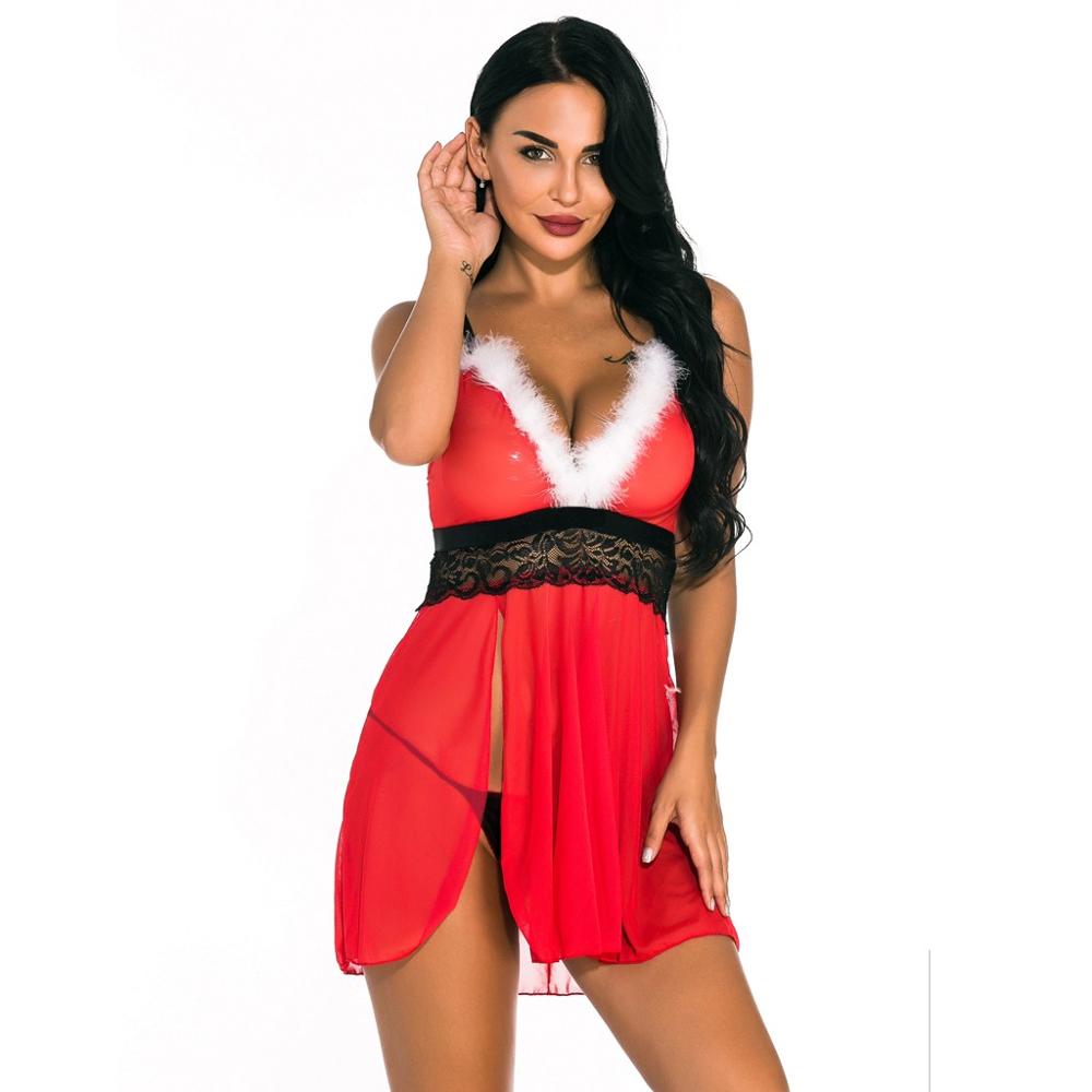 Sling Christmas evening dress