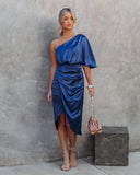 Women's Irregular One Sleeve Evening Dresses Dresses