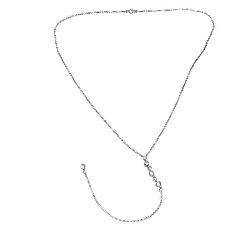 Jewelry Fashion Simple Water Drop Back Chain