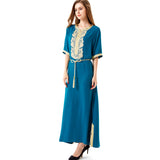 Women Middle East Arab Robe Long