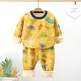 Children's velvet underwear set