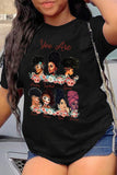 T-Shirt Hip Hop Collection Digital 3D Printed Women