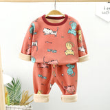 Children's velvet underwear set