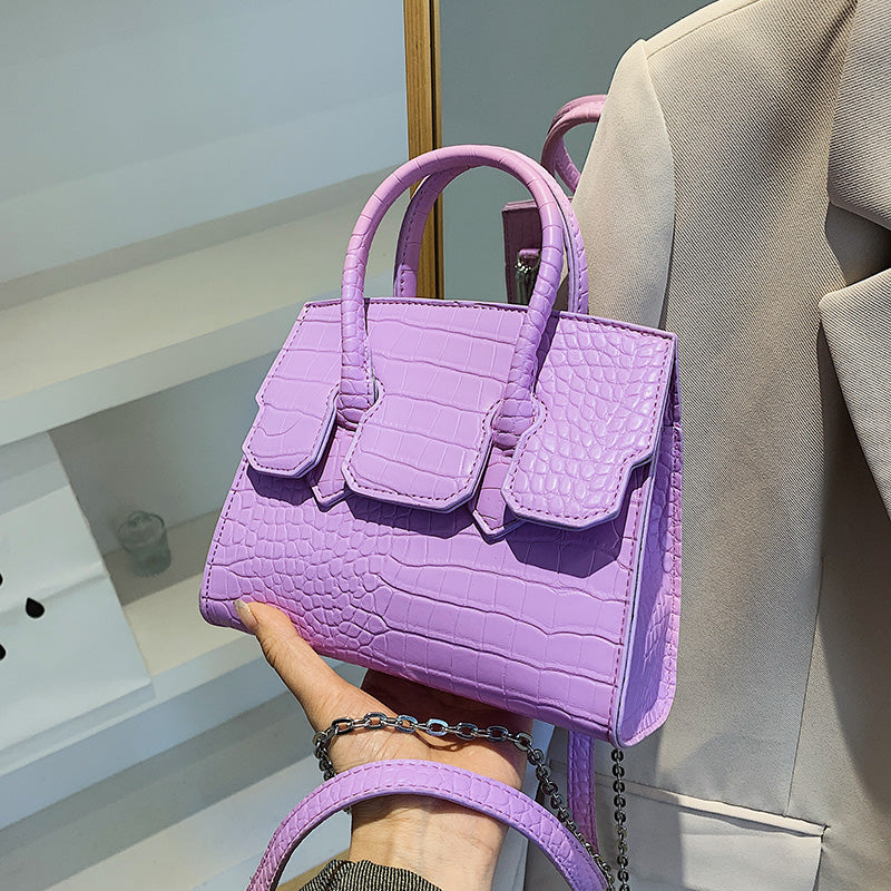 Stone Pattern Summer New Brand Trendy Small Handbags