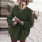 Loose plus size sweater coat