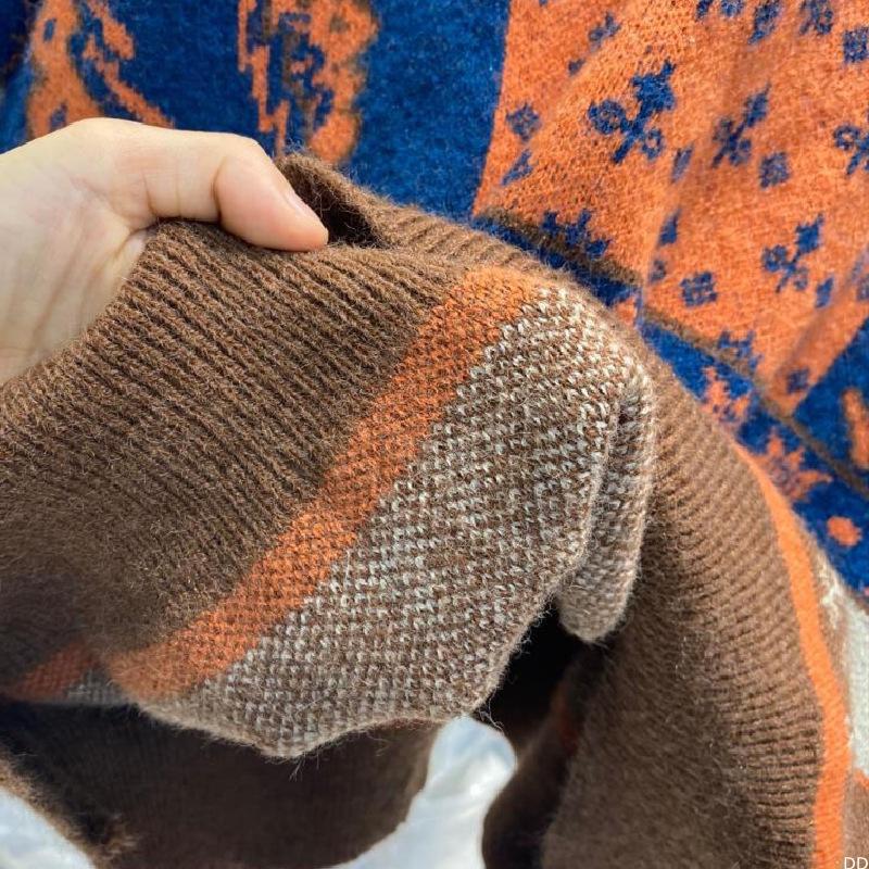 Women's Mid-length Loose And Lazy Style Thin Sweater