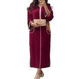 Hooded Fashion Elegant Long Dress