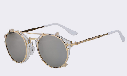 Fashionable and vintage dual purpose cover mirror