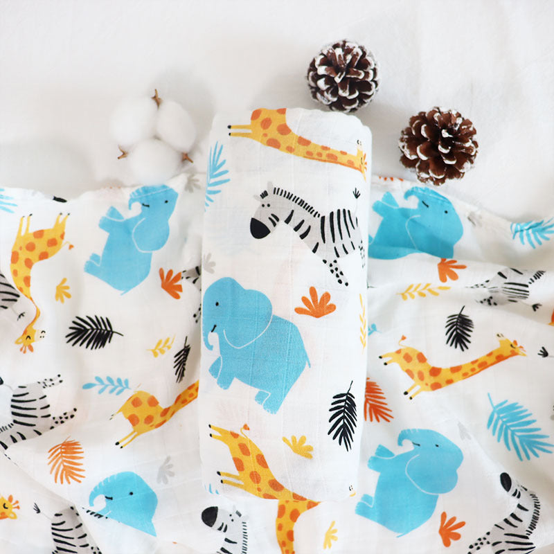 Newborn Swaddling Gauze Blanket Quilt